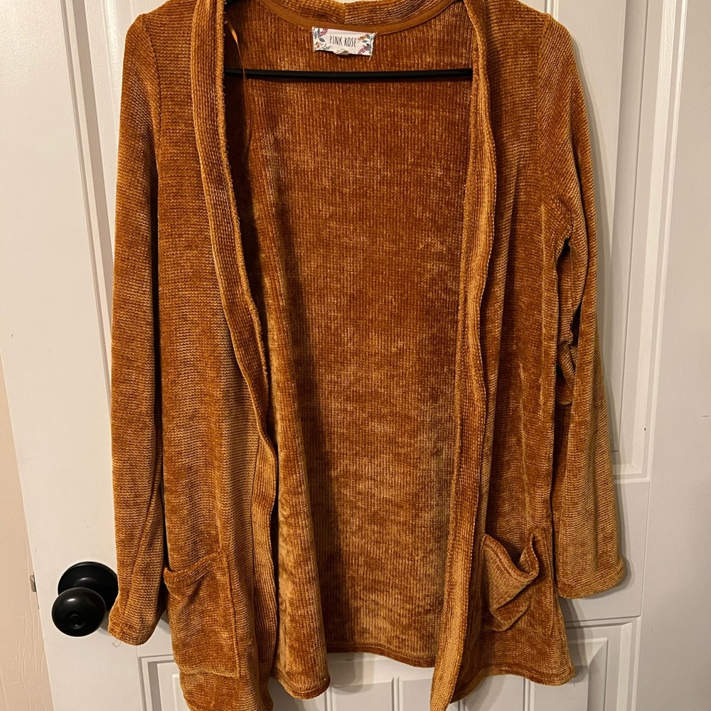 Burnt orange/rust cardigan